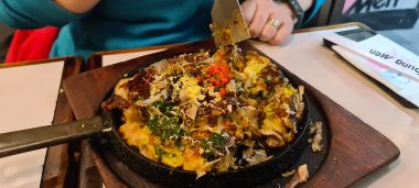 Okonomiyaki with Pork