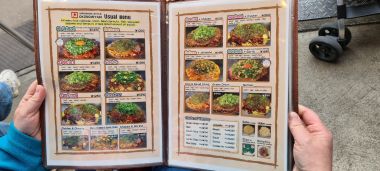 Menu...what to choose, what to choose...