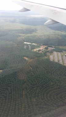 Arriving into Kuala Lumpur