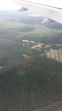 Arriving into Kuala Lumpur