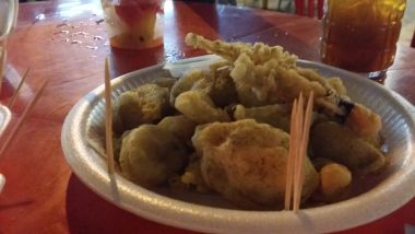 Deep-Fried Exotic Mushrooms-Yummy!