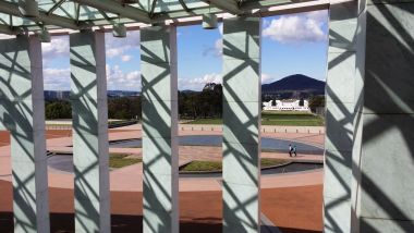 Looking Out from the Café