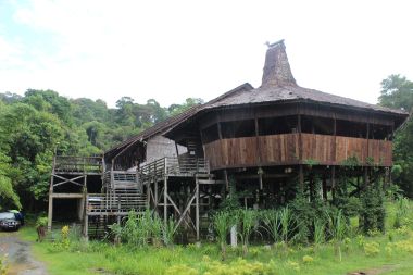 Newer Bidayuh Longhouse