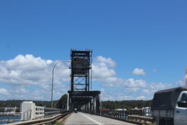 Entering Bateman Bay