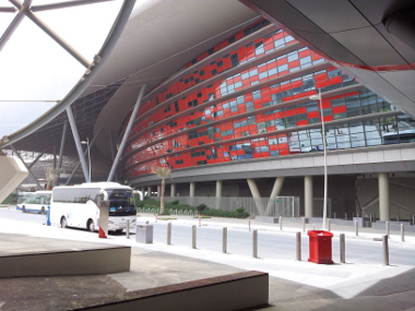 Ferrari World Main Entrance