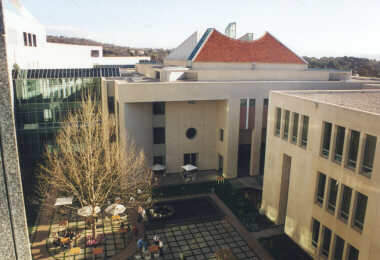 A Courtyard within Parliament House (Politicians only)