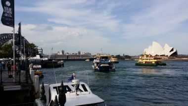 Busy Harbour (Sydney Cove)