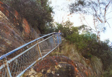 The Giant Staircase leading to the Valley