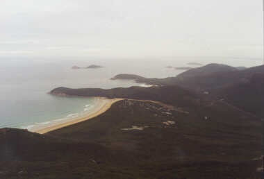 View of Tidal River (the only town of any size) from Mount Oberon