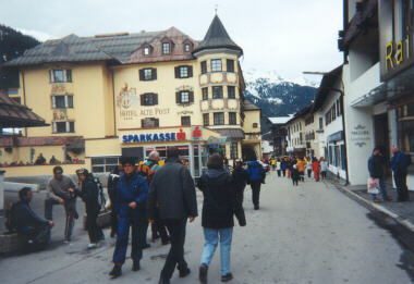 Near Galzigbahn Station at the Eastern Edge of the Village