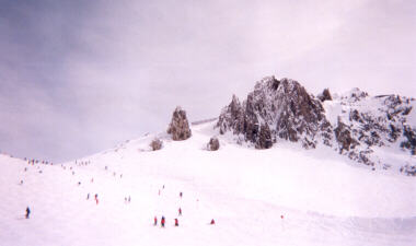 Skiing in St. Anton (Valluga - Ulmerhutte)