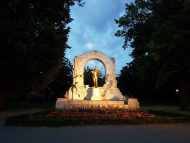 Johann Strauß Monument in Stadtpark