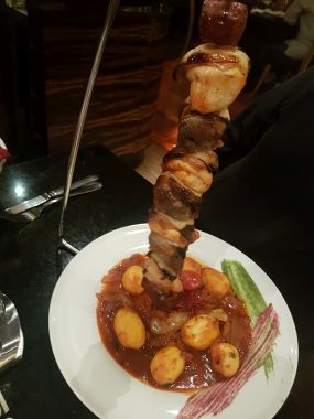 Hungarian Meat Skewer