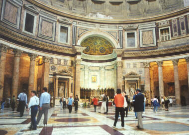 Inside the Pantheon