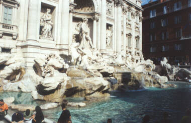 The Trevi Fountain