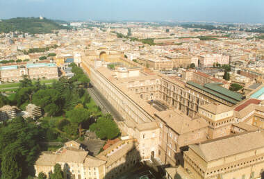 Vatican Museum from Above