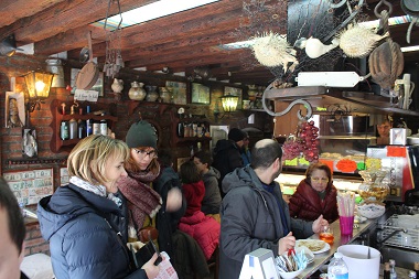 A bar in Murano