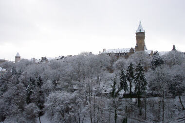 Luxembourg (Looking over the Petrusse Valley)