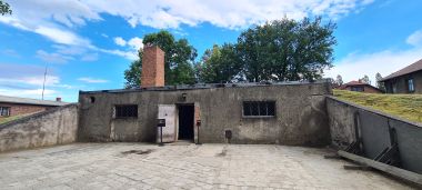 Early Gas Chamber at Auschwitz