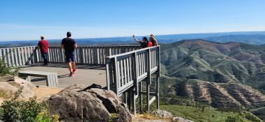 Viewing Platform from the Top of Castelo de Alferce / Castro da Pedra Branca