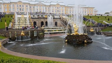 The Sampson Fountain and The Great Cascade