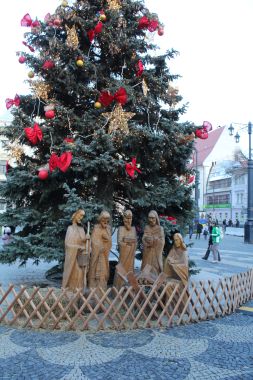 Christmas Tree and Nativity