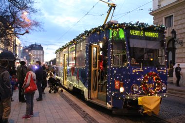 Christmas Tram