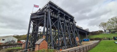 Anderton Boat Lift - From Below Anderton Boat Lift - From Below