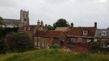 Town Centre from Christchurch Castle