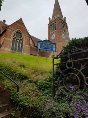 St Michael's & All Angels Church (on the far western end of the high street