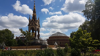 Royal Albert Hall and the Albert Memorial Royal Albert Hall and the Albert Memorial