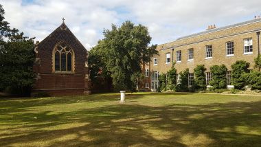 Back of the Palace - Chapel on the Left