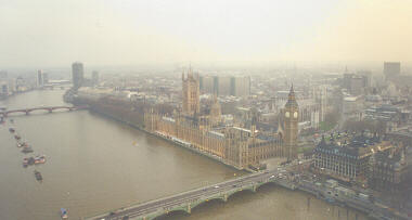 Westminster from the London Eye