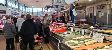 Indoor Meat Vendor