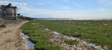 View of Hilbre Island from Hoylake