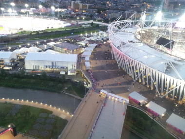 View of the Stadium from the Top