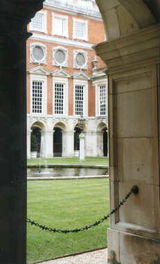 Hampton Court Palace - Back Courtyard