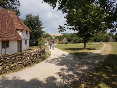 Rural Homes with South Downs in Distance