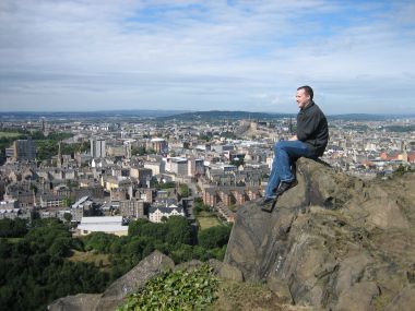 Me in Edinburgh