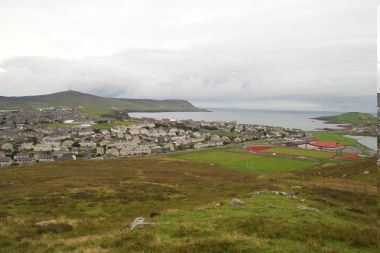 Lerwick from Above