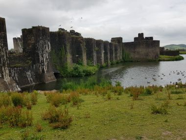 Caerphilly Castle Eastern Face