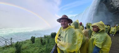 At the Base of the Falls At the Base of the Falls