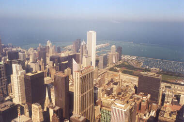 Harbour area from the top of the Sears Tower