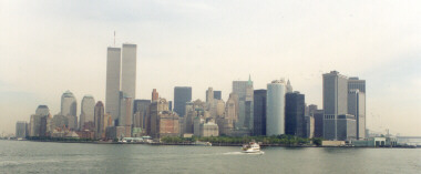 Lower Manhattan from the Ferry